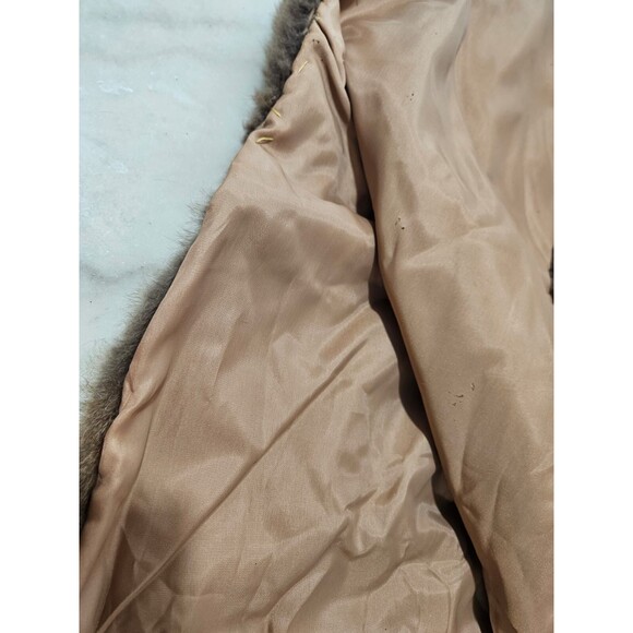 Vintage Fur Cape/Bolero - The Marie Antoinelle Austin, Texas, Brown Fur, OLD! - Picture 4 of 8